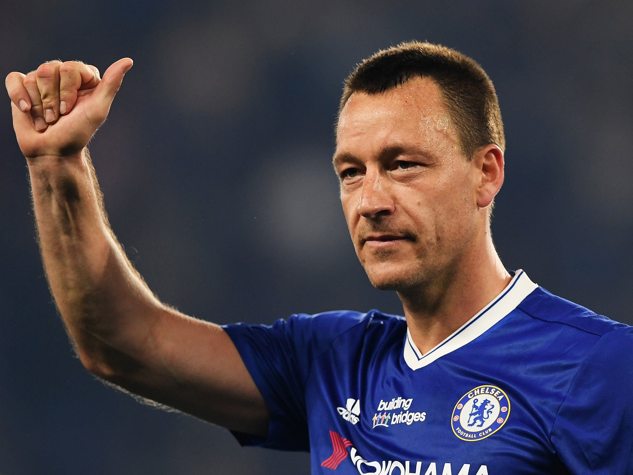 &#13;
Terry spent more than two decades at Chelsea &#13;