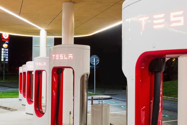 Pumping ideas: a Tesla Supercharger station can power cars ‘in minutes instead of hours’