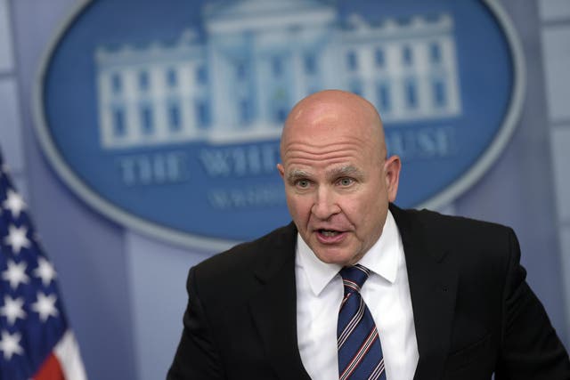 H.R. McMaster, Trump's former national security adviser,  believes the US' 'adversaries' will exploit the president's tax return scandal 