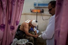 When military wars end in the Middle East, medical ones begin