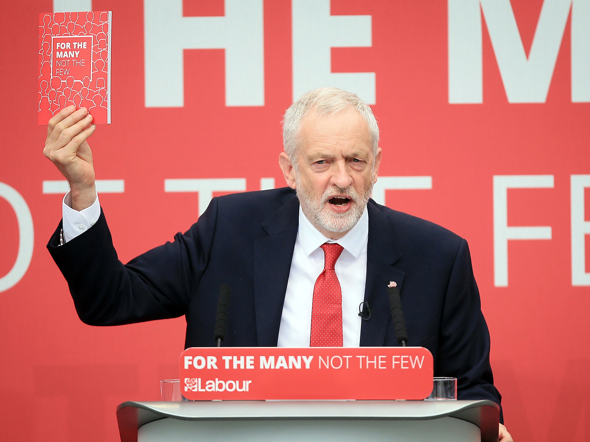 Jeremy Corbyn pledged to 'resign' the two-child limit on tax credits