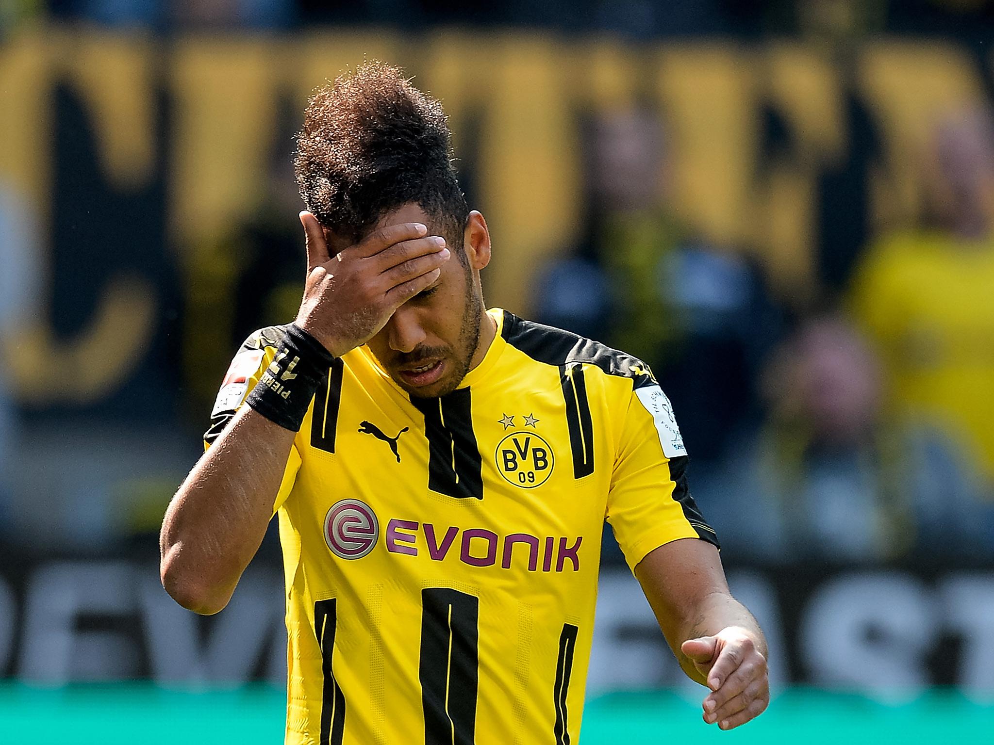 Aubameyang has been considering a move all summer