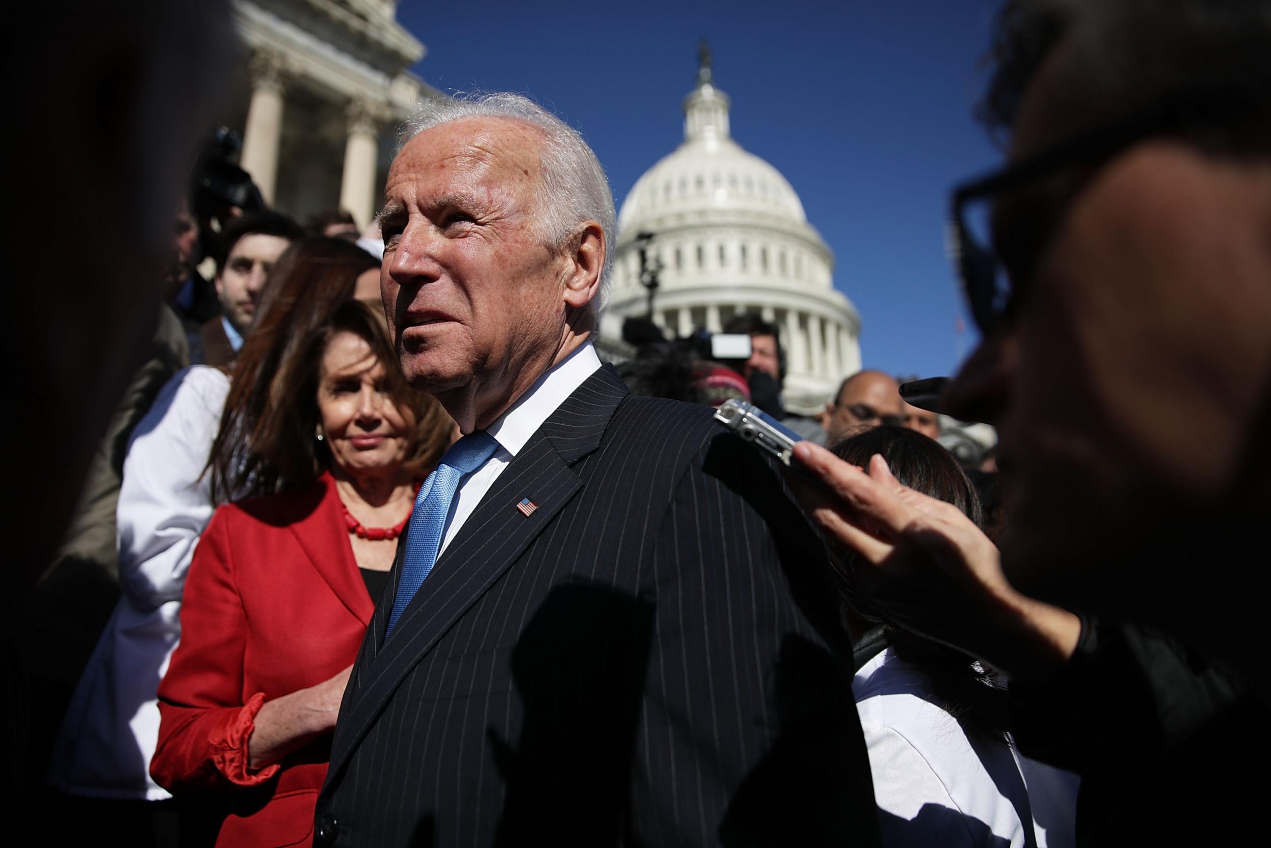 Biden would beat Trump in a hypothetical 2020 matchup, a new poll shows