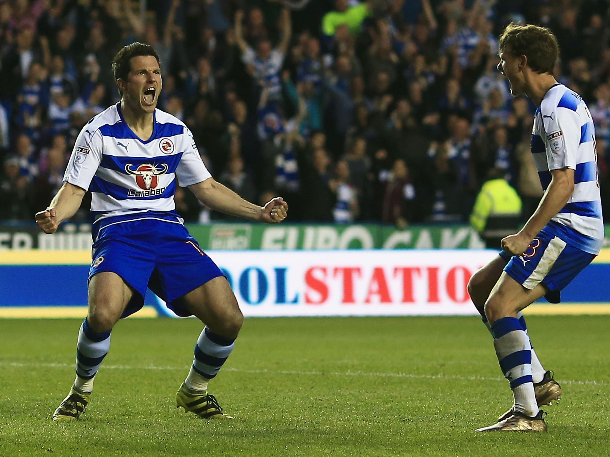 Kermorgant celebrates his decisive second-half penalty