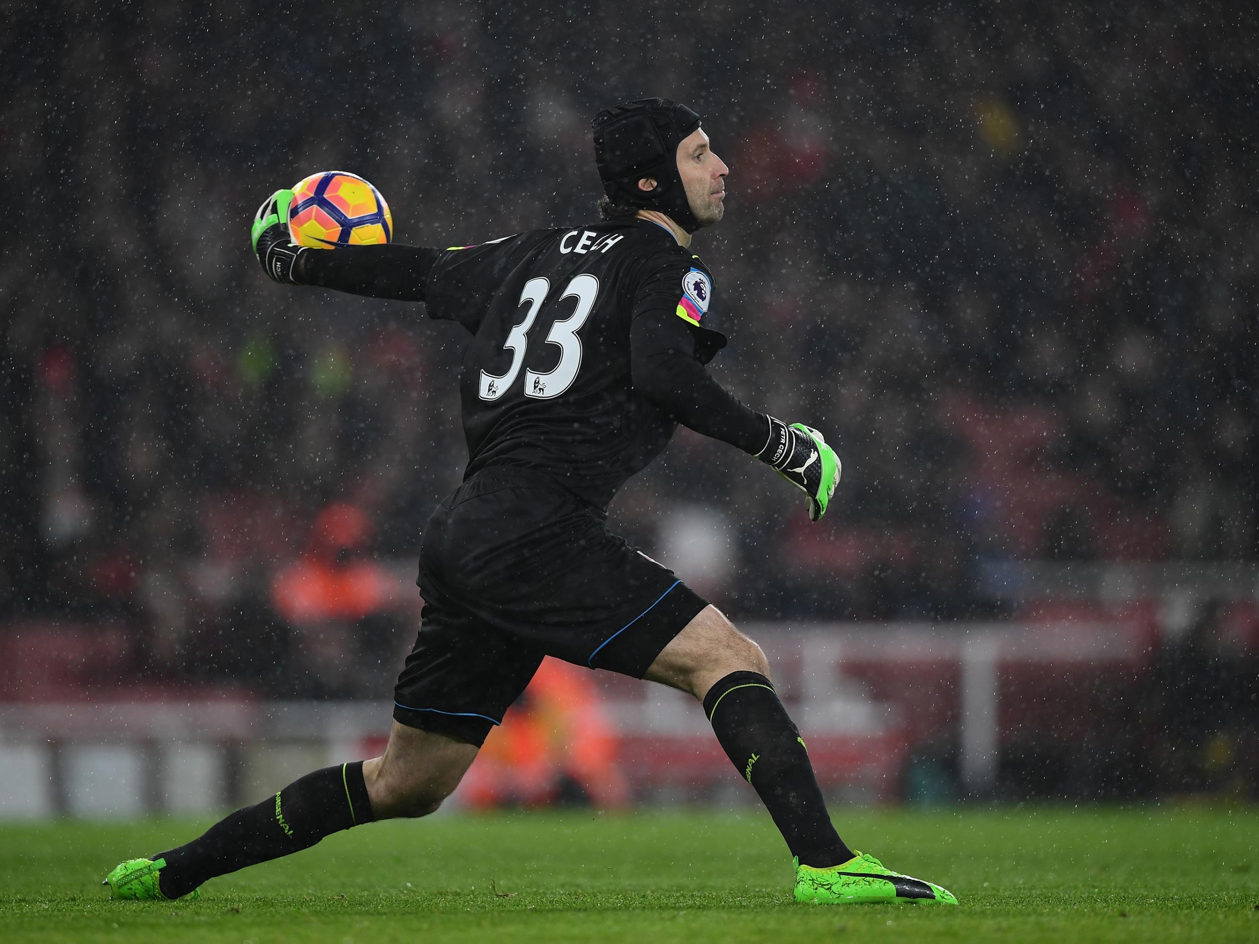 Cech spared Arsenal's blushes