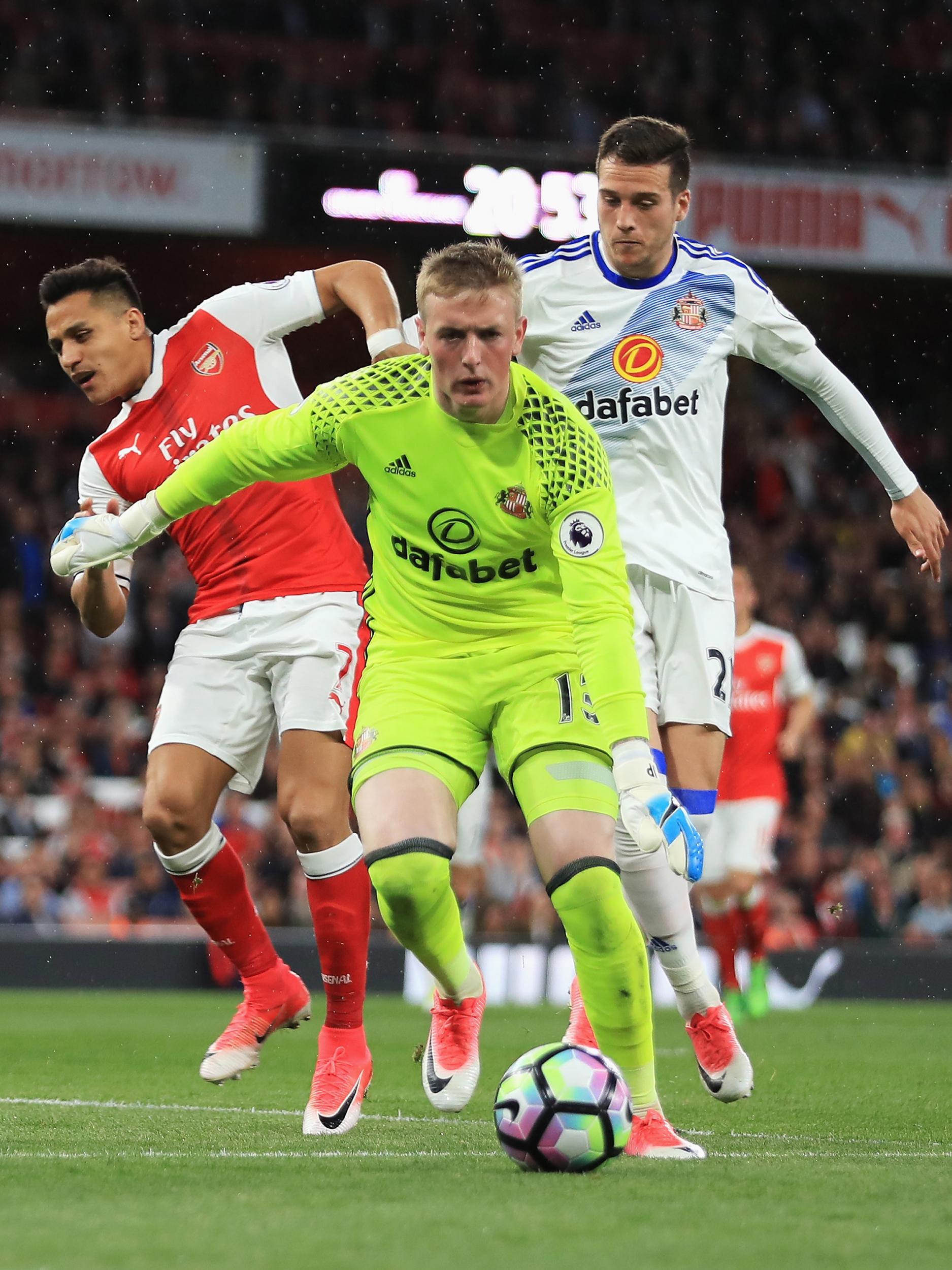 Pickford saved Sunderland time and time again