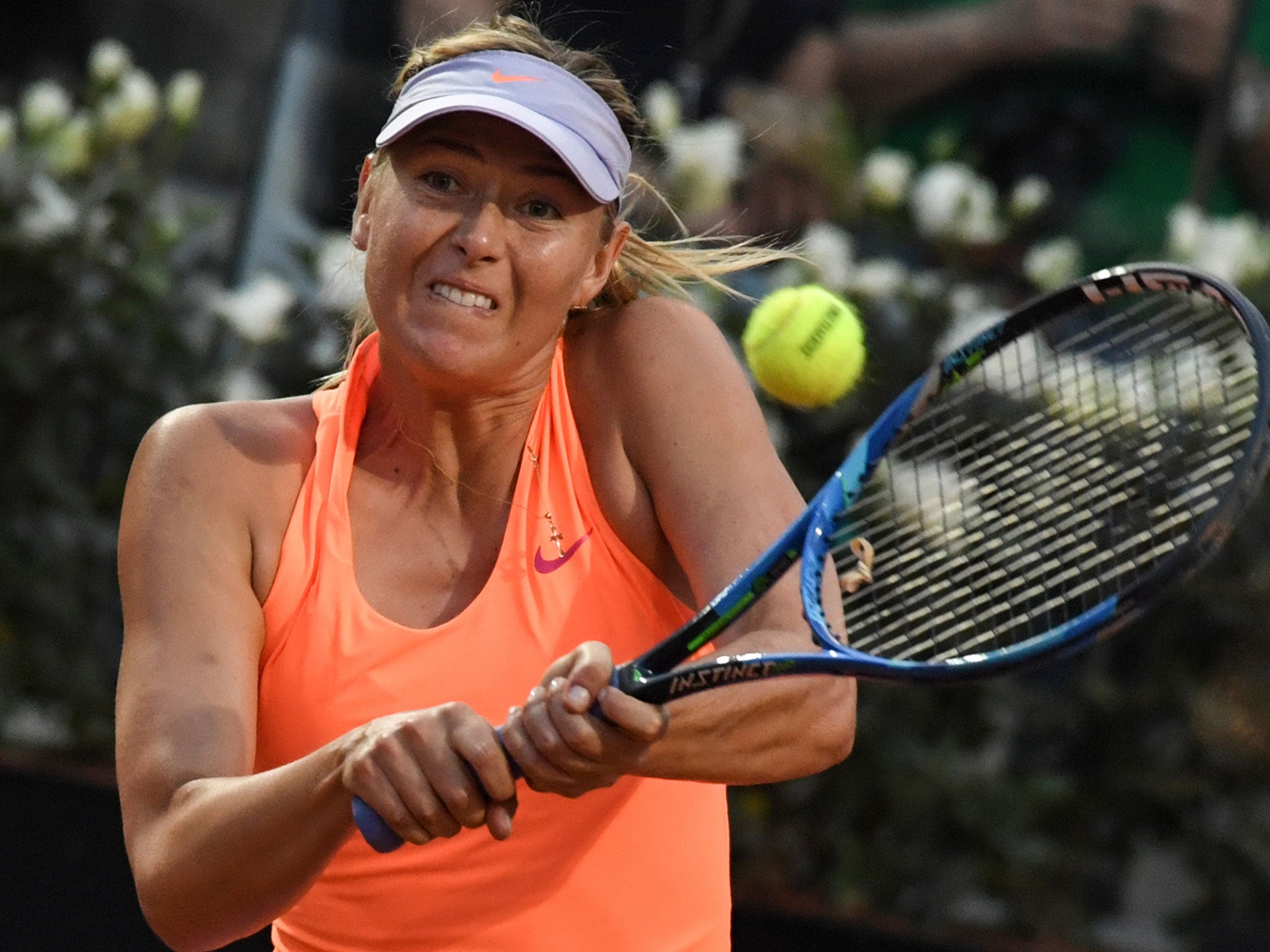 Maria Sharapova has been overlooked for a French Open wildcard