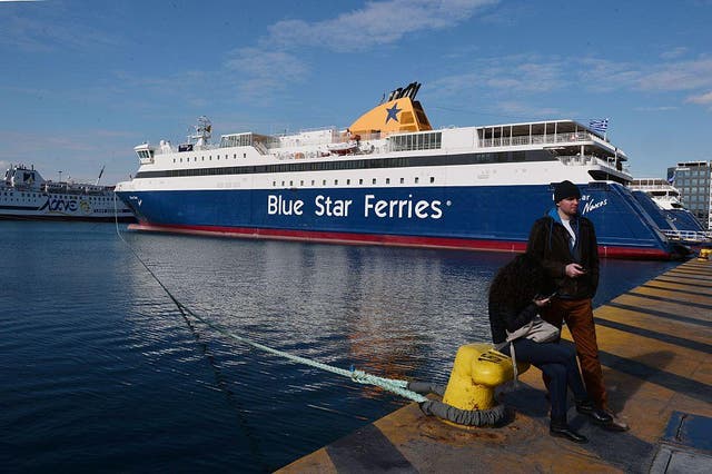 Travellers will be stranded by the strike, as these passengers were in December