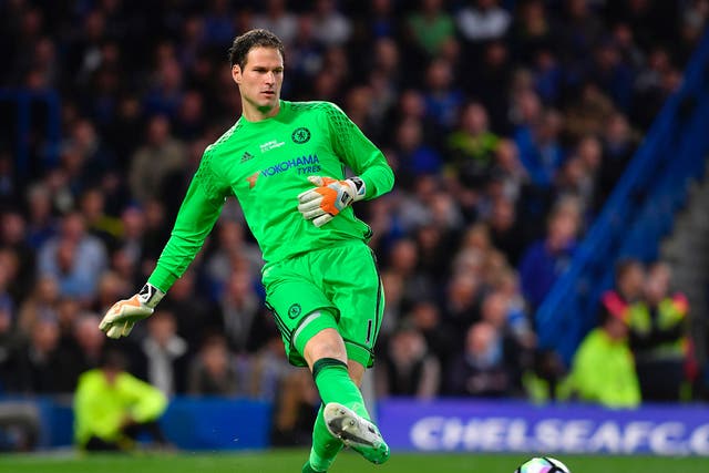 Asmir Begovic doesn't believe that playing five league matches should warrant receiving a winners' medal