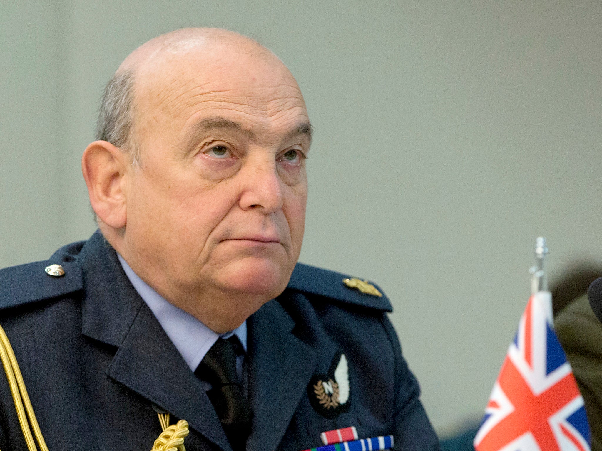 British Chief of Defense Air Chief Marshal Sir Stuart Peach