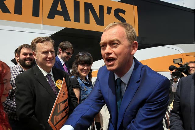 Tim Farron: 'I’m confident we will be the only opposition party making gains'