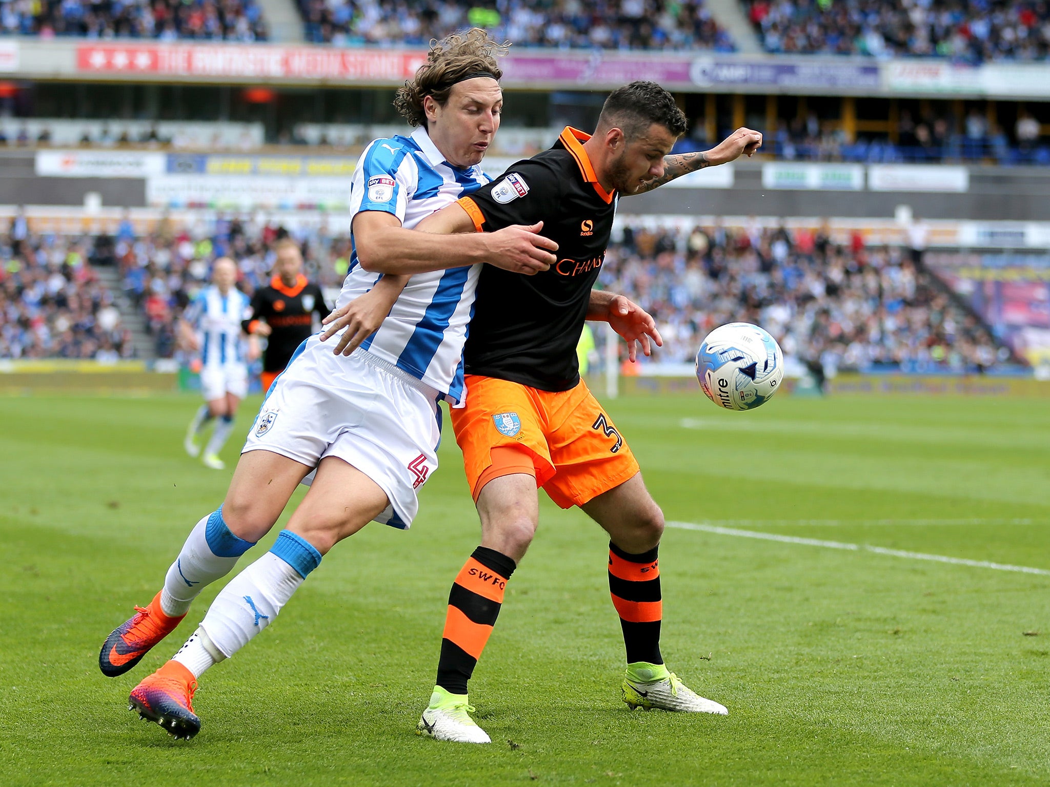 Huddersfield were held to a 0-0 draw by Sheffield Wednesday in the first leg