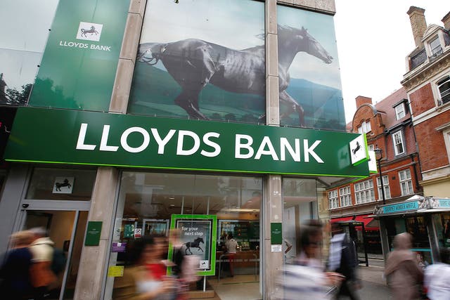 Lloyds' latest results show bank is on a charge 