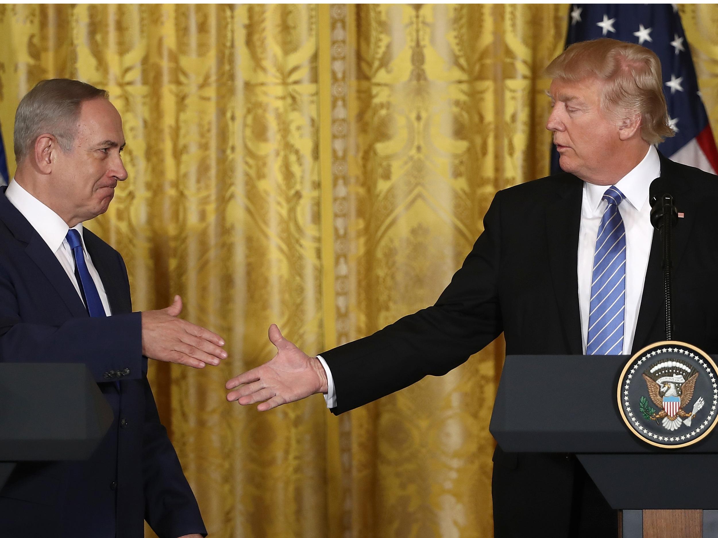 Being Trump’s ‘lackey’ shows weakness – from the outside at least it looks like Trump tweets, Netanyahu obeys