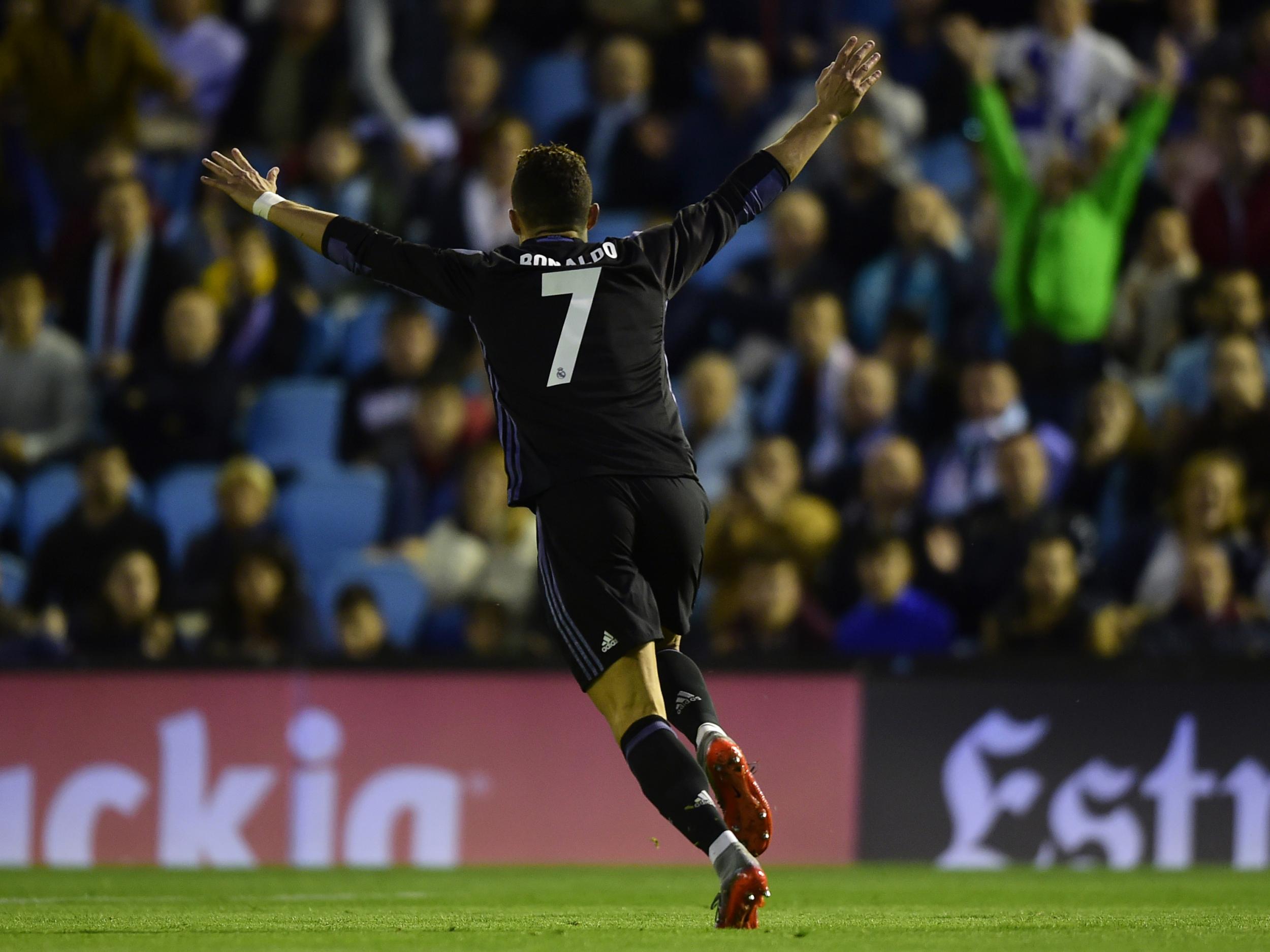 Ronaldo was on hand to help down Celta