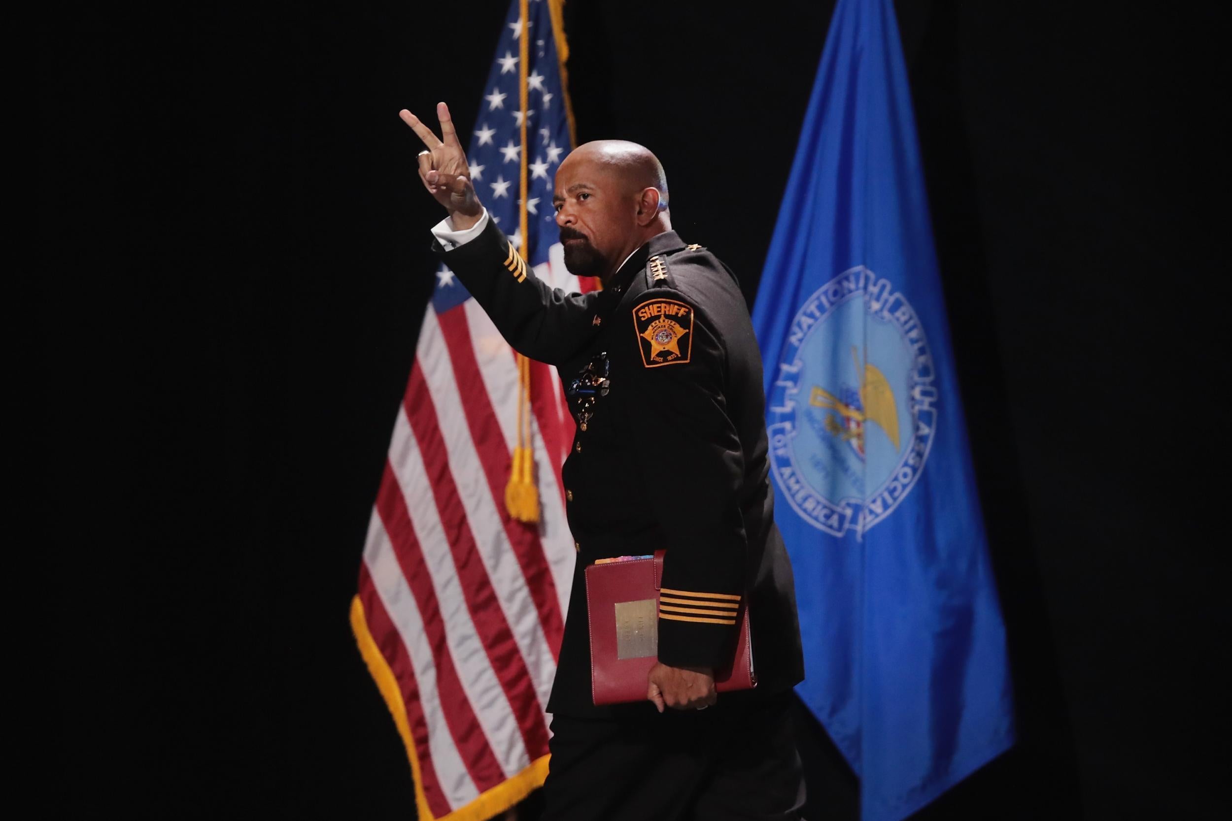 Sheriff David Clarke has announced his resignation