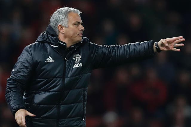 Mourinho was in a bad-tempered mood after United's 0-0 draw