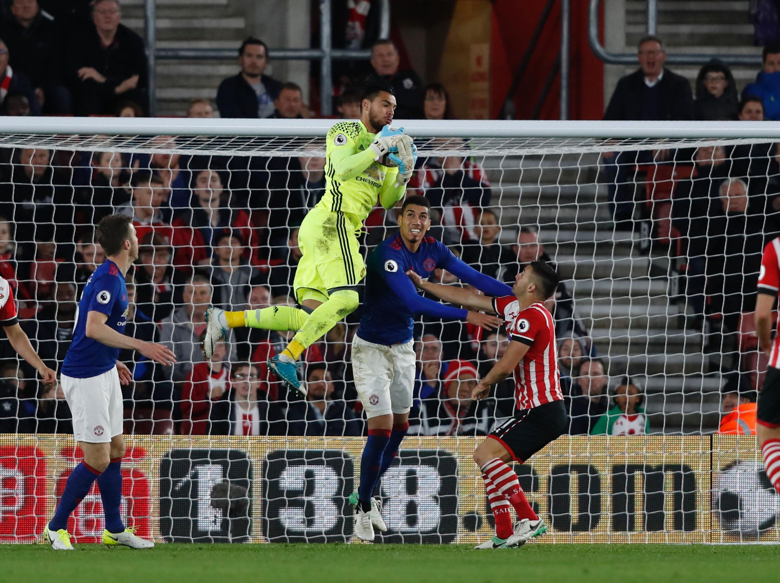 Romero was United's hero at St Mary's