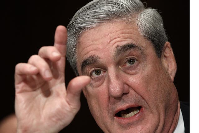 Robert Mueller addressing leaking in 2013. The former FBI director has been described as 'incorruptible'