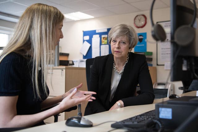 Theresa May spoke to helpline advisers at Young Minds to get to the bottom of the mental health crisis, but missed a crucial point