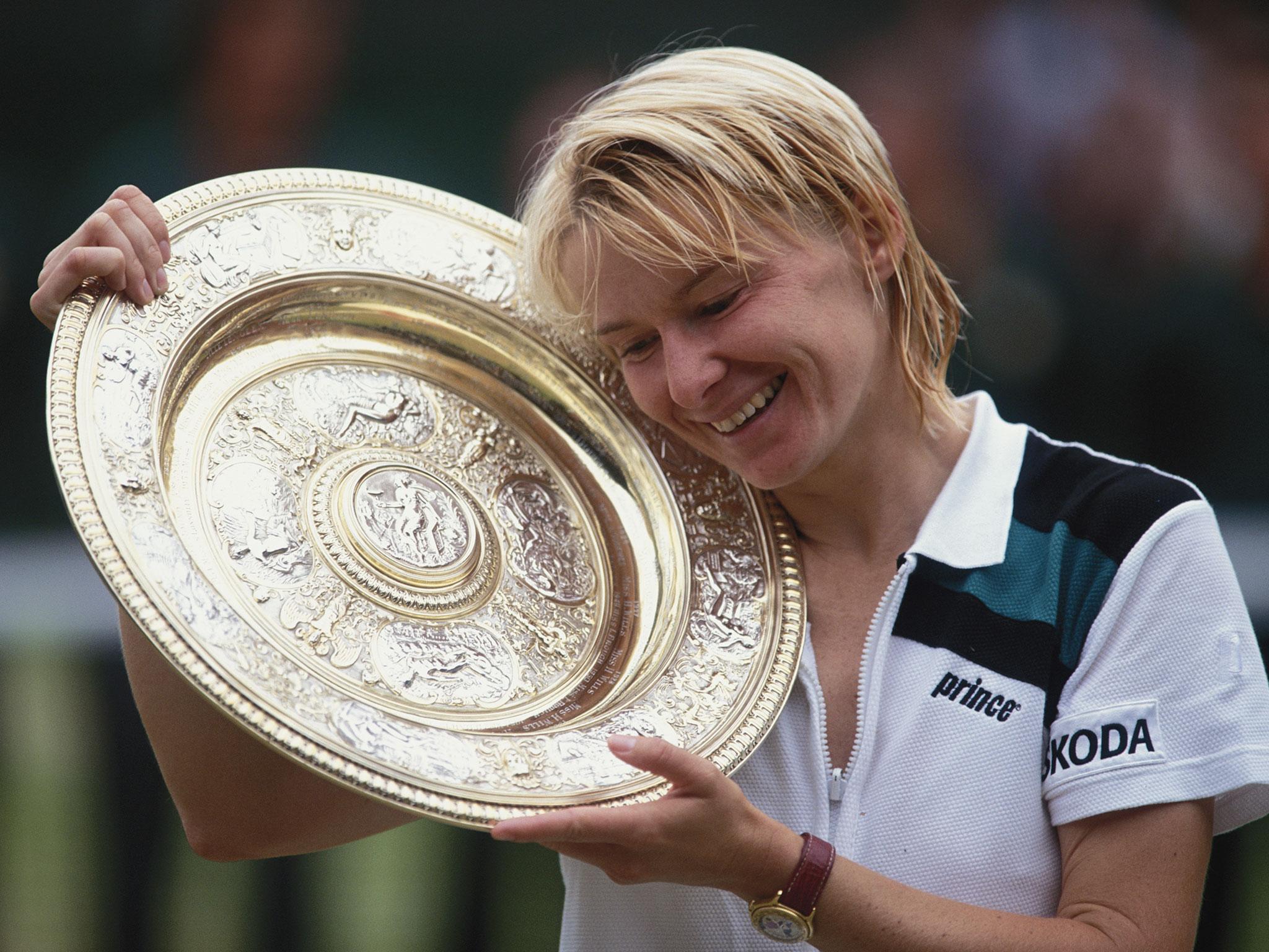 Jana Novotna overcame her demons to win at the All England club in 1998