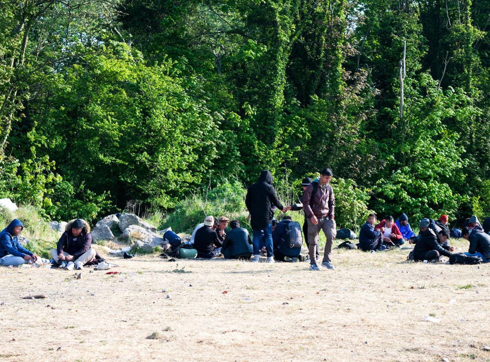 Hundreds of refugees are still sleeping rough in Calais following the closure of the Jungle camp