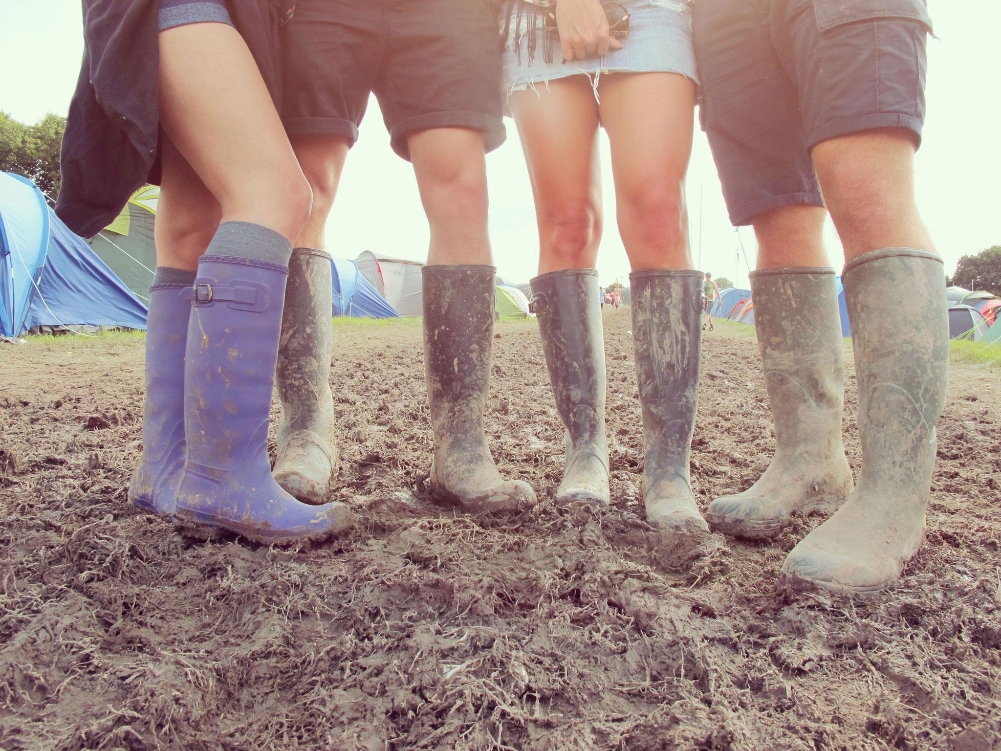 festival walking boots