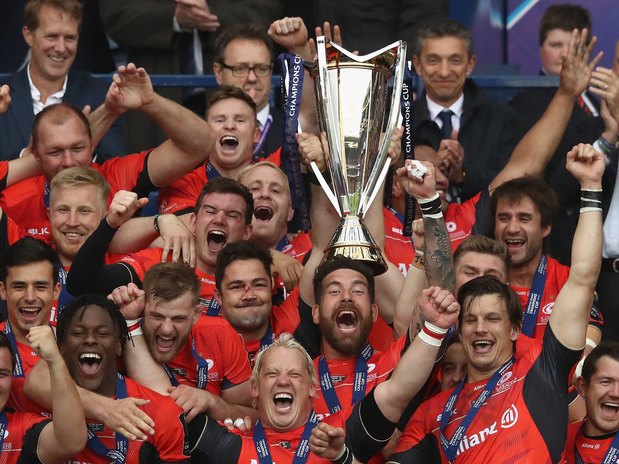 Saracens are the current holders after beating Clermont last weekend