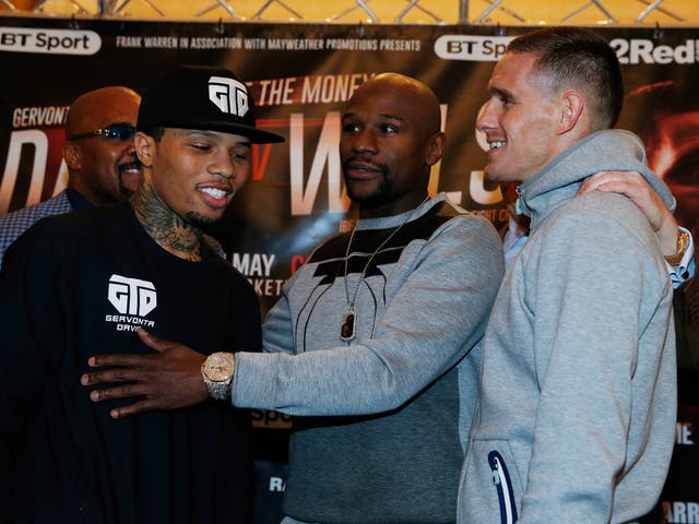 Gervonta Davis and Liam Walsh meet at London's Copper Box Arena on Saturday