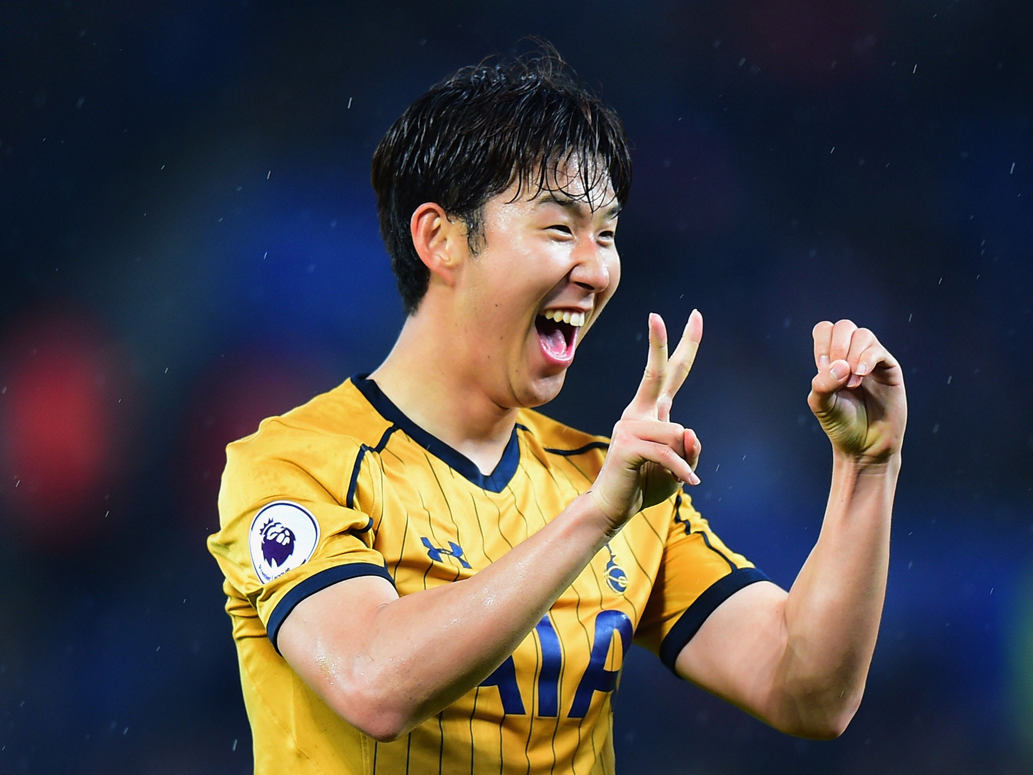 Son made it 2-0 after Kane's opener