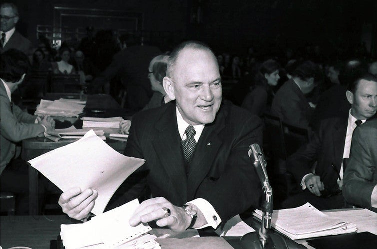 Louis Patrick Gray resigned as FBI director during the Watergate scandal