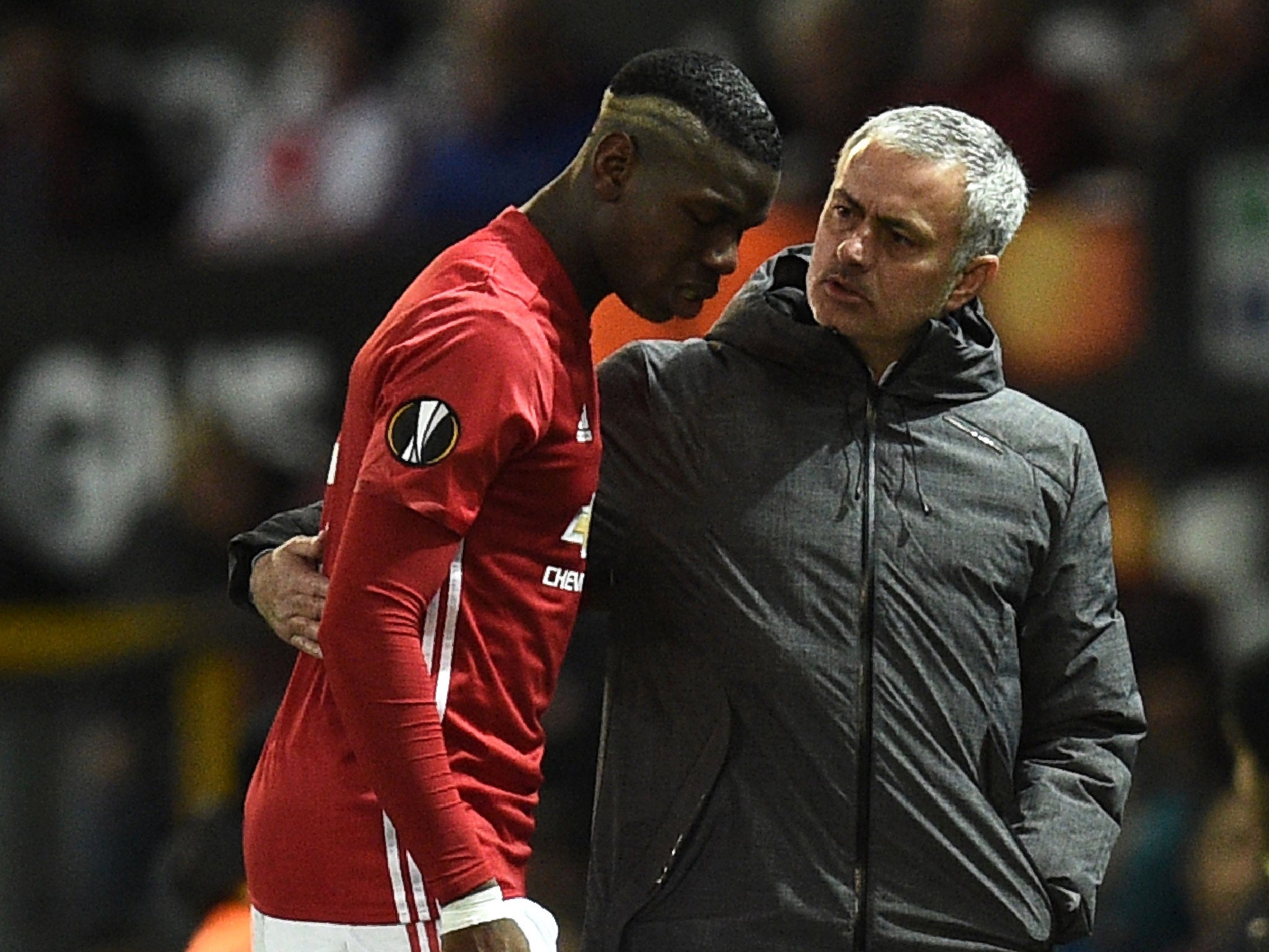 Mourinho wants Pogba to play free of the pressure of the price tag