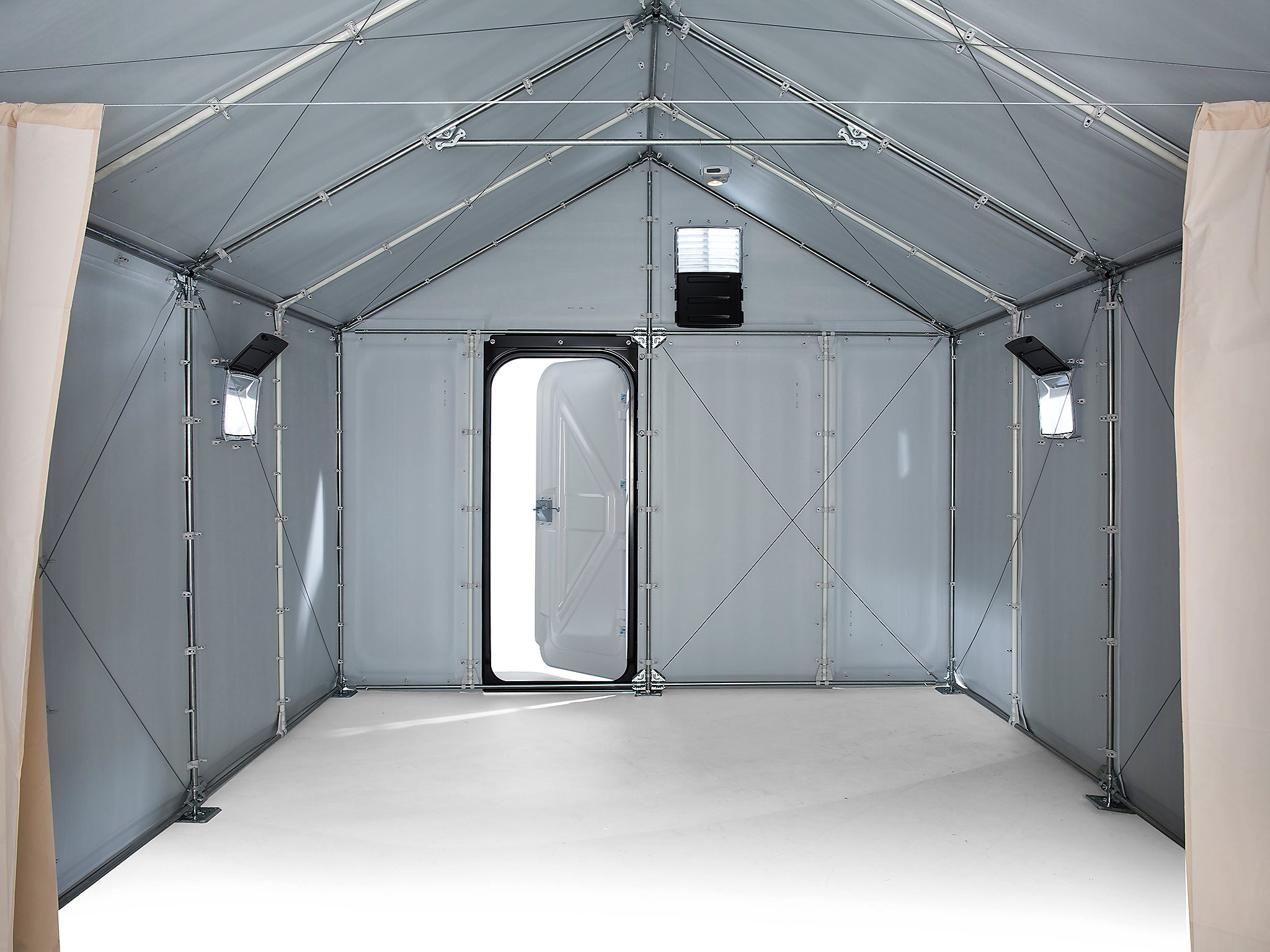 Space age: inside an Ikea shelter unit