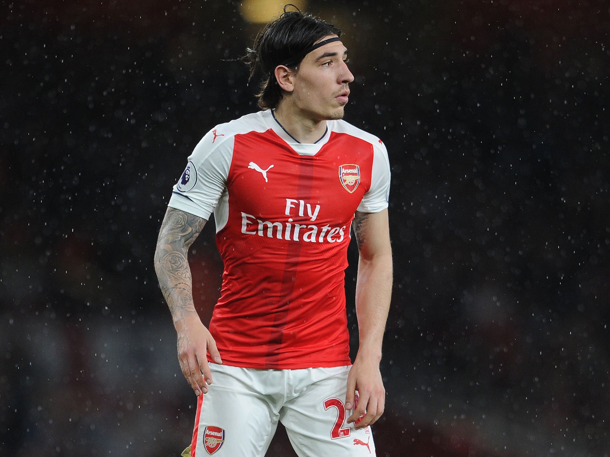 Hector Bellerin penned a new deal with Arsenal last November