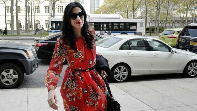 Ms Abedin has served as senior aide to Hillary Clinton for many years