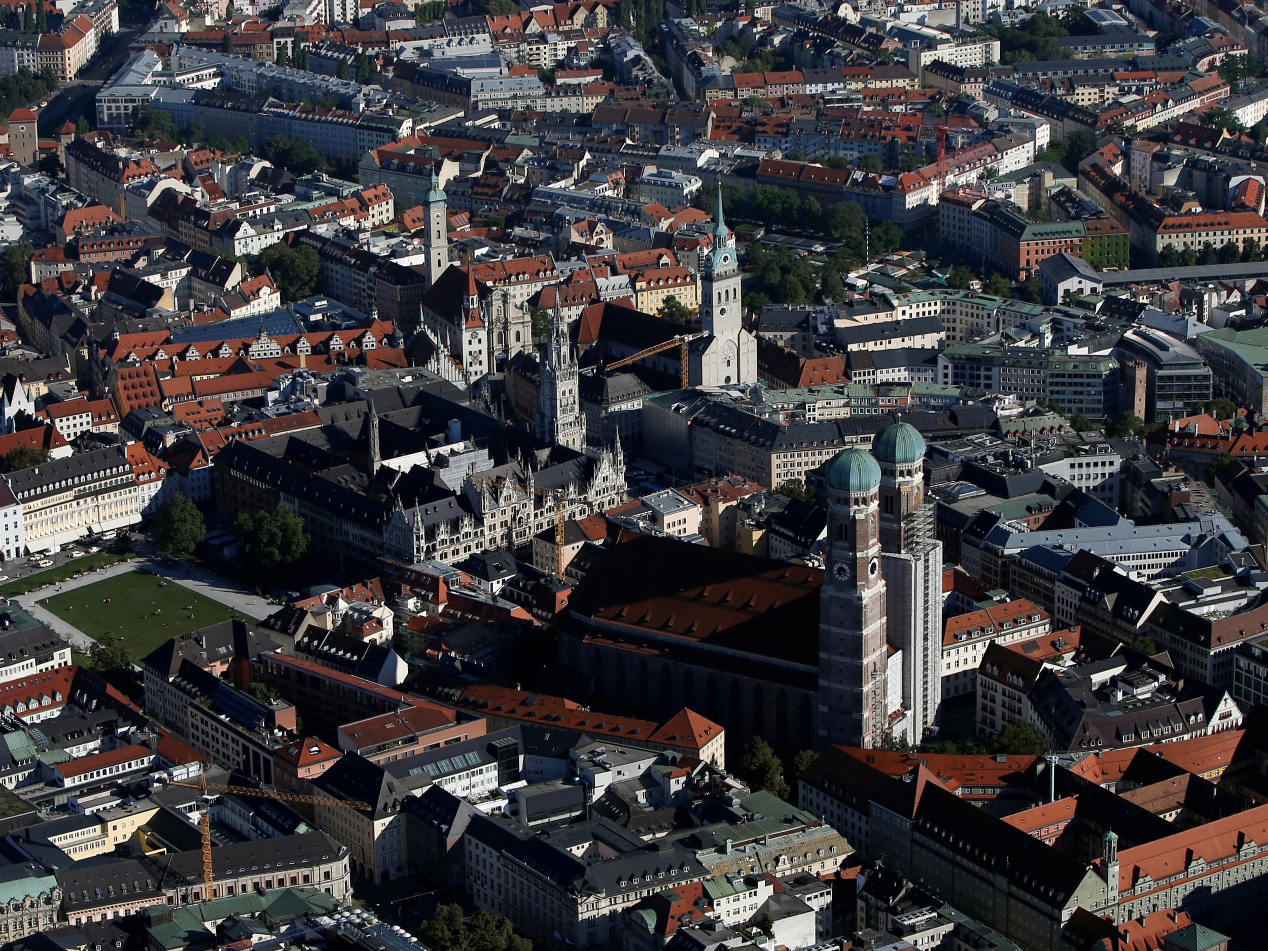 The incident took place at Marienplatz square close to the Bavarian capital's city hall