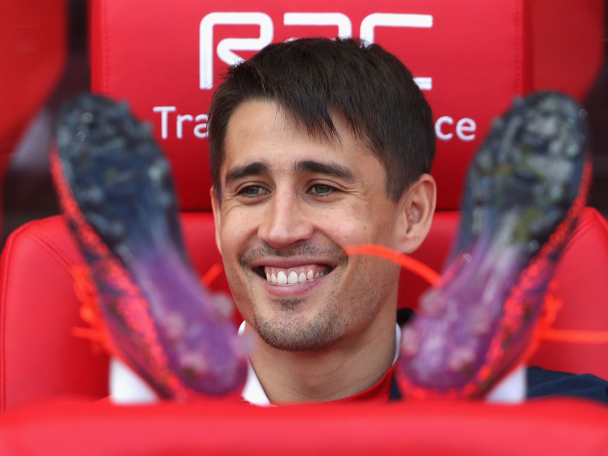 "I'm relaxed about my future," says Bojan, who returns to Stoke for talks this week