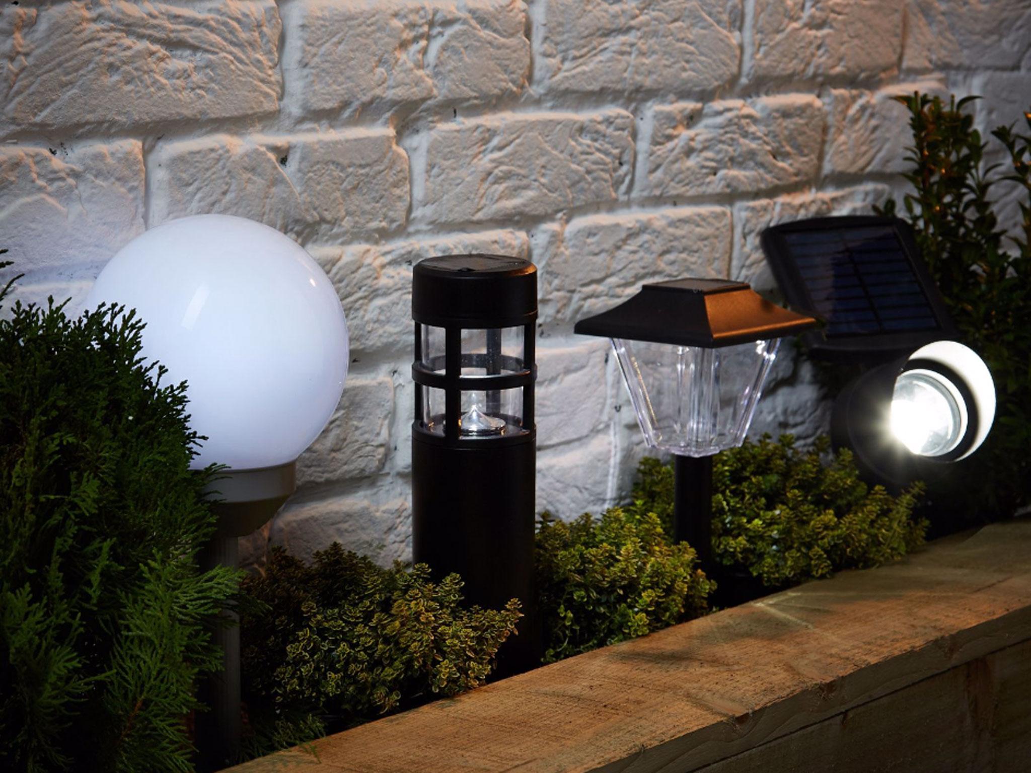 Grantham Up & Down Outdoor Solar Powered Wall Light 