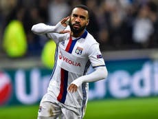 Lacazette having Arsenal medical as he closes on club-record transfer
