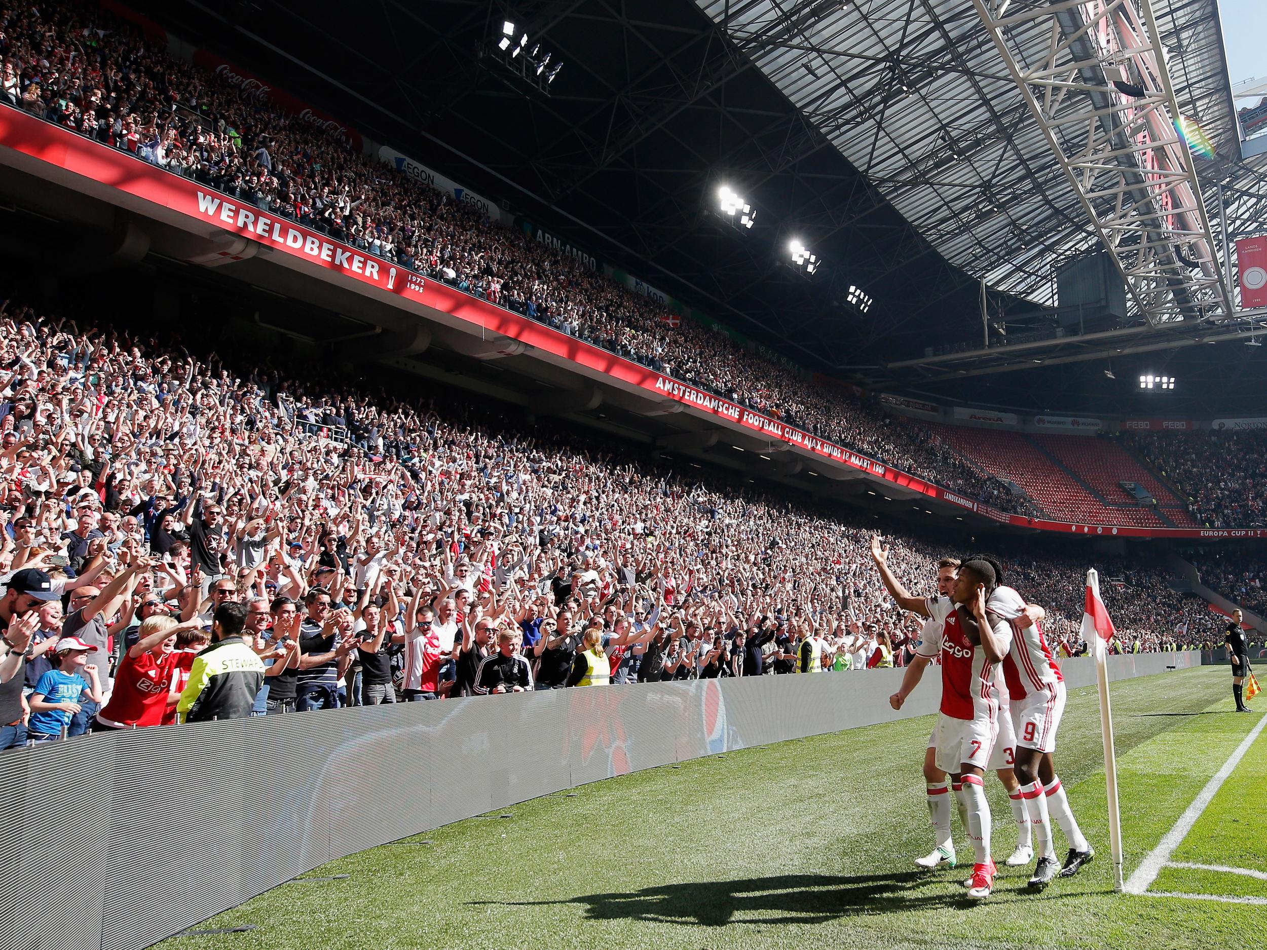 The teenager scored his first Eredivisie goal exactly 10 years and 1 day after his father's last career goal