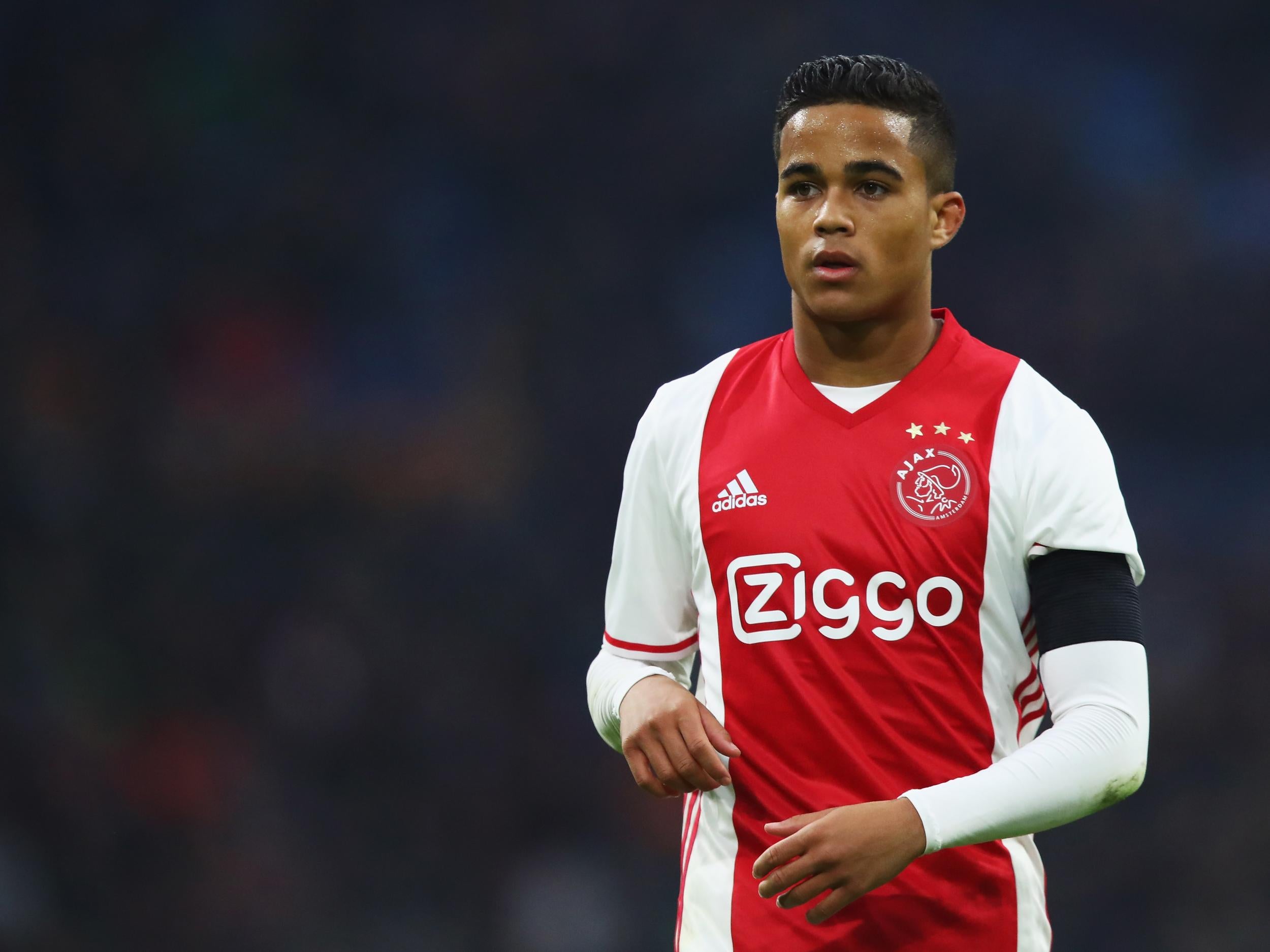 health celebration gifted teenage hoping Ajax's Meet Kluivert: winger Justin