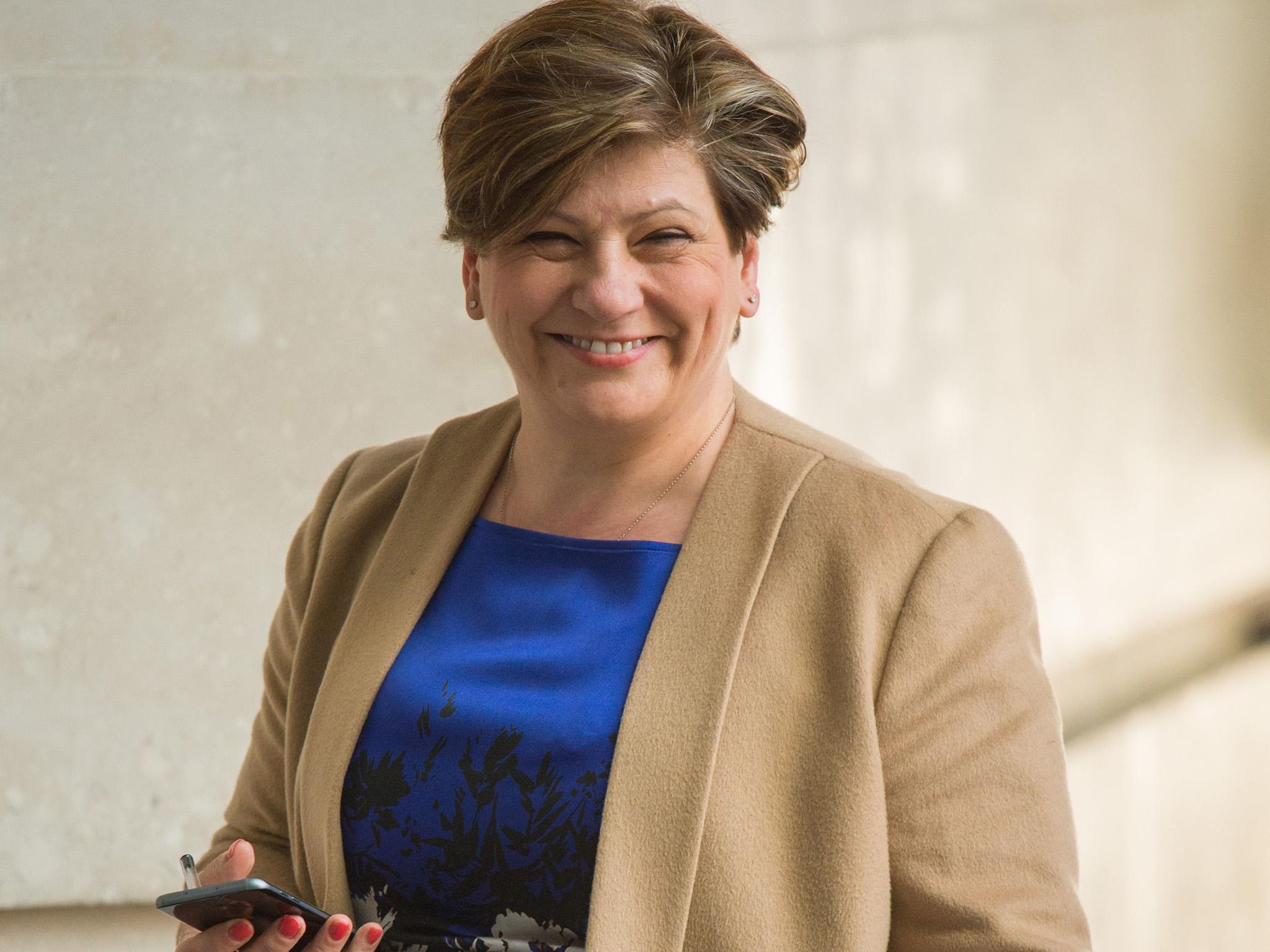 Emily Thornberry said Labour wanted a new agreement ‘pretty much like the current customs union’