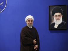 Iran's Rouhani warns Trump after winning his second presidential term