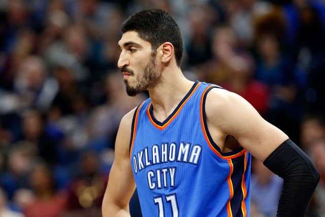 Oklahoma City Thunder's Enes Kanter was held by Romanian police at Bucharest airport after his passport was cancelled