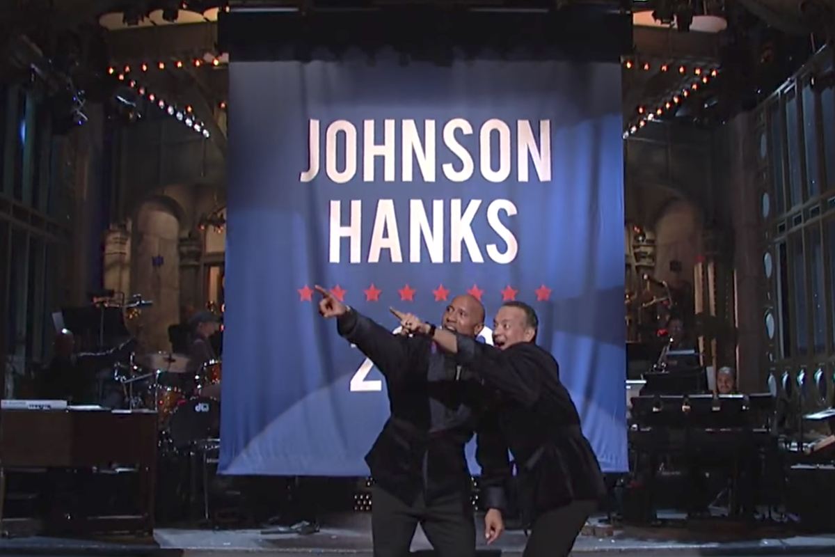 SNL finale: Dwayne 'The Rock' Johnson announces presidential run with ...