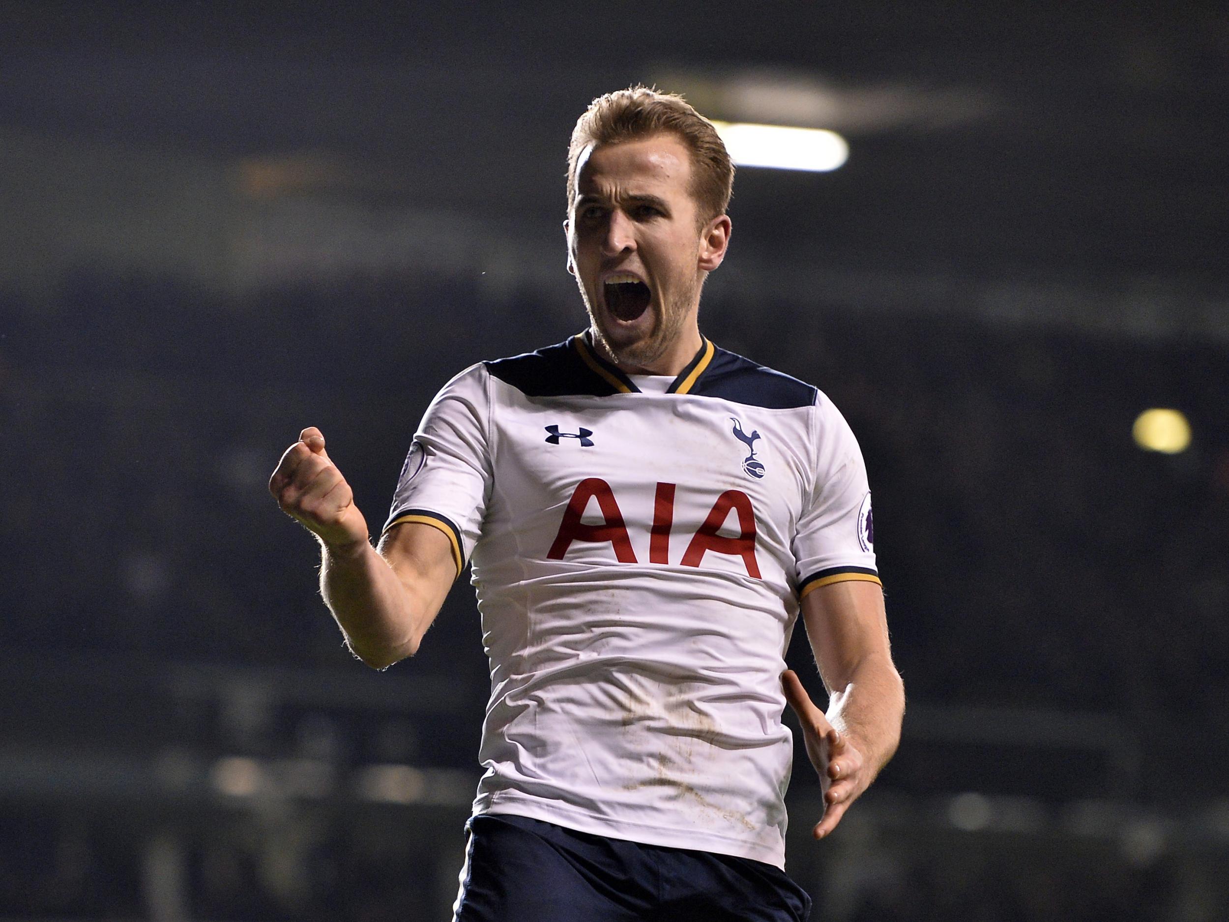 &#13;
Kane was in red-hot form for Spurs this past season &#13;