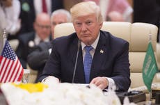 Trump tells Saudis of 'battle between good and evil'