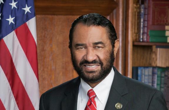 Democrat representative Al Green said he had been menaced with threatening phone calls after he took to the House floor to accuse Mr Trump of “obstruction of justice”