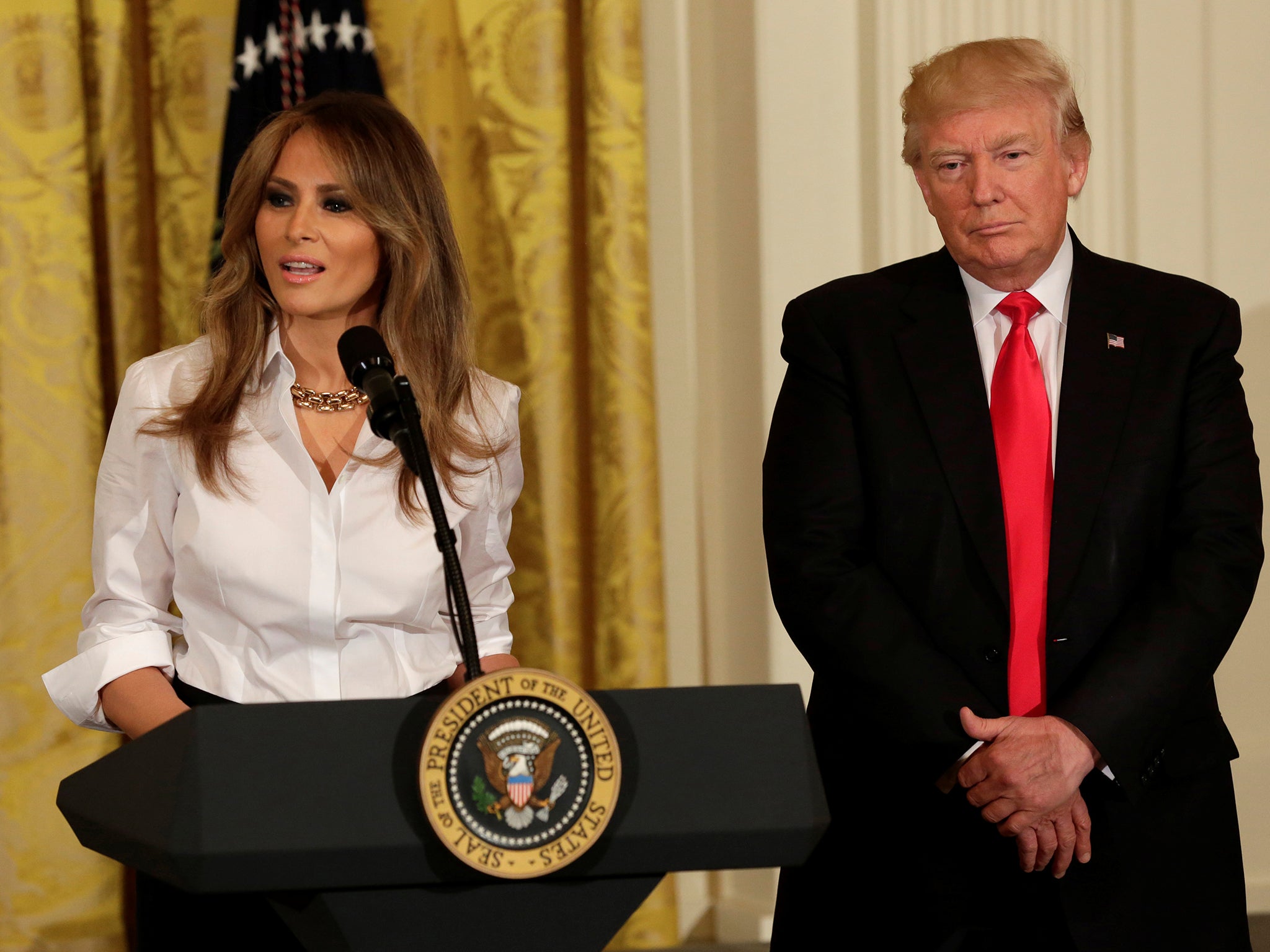 Melania Trump has reportedly said Sean Spicer is doing a bad job as White House press secretary