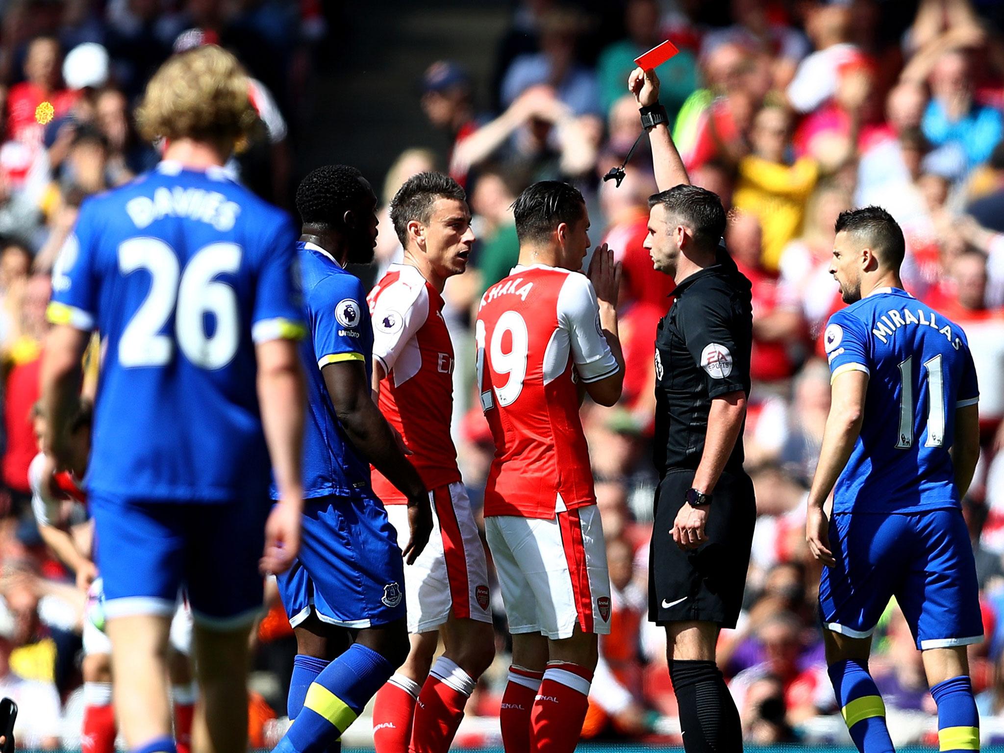 &#13;
Koscielny put in a horror challenge on Enner Valencia on Sunday &#13;